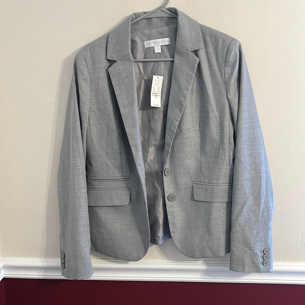 Grey blazer NWT